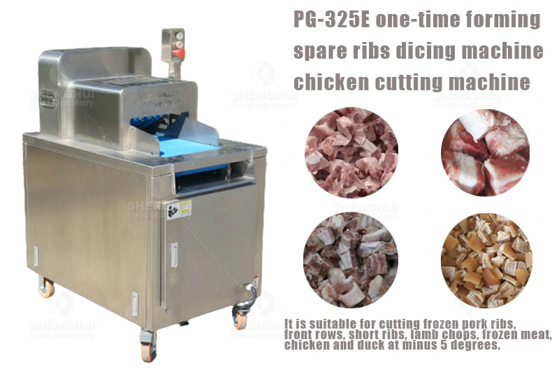 Factory Supply Poultry Cutting Machine Fish Mutton Beef Duck Meat Cube Cutter Meat Chopper