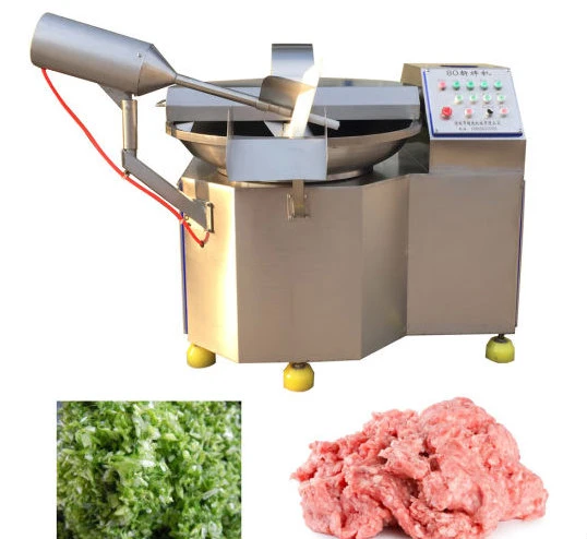 Industrial Meat Vegetable Cutter Machine / Meat Bowl Cutter on Sale