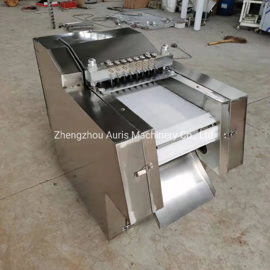 Best Quality Frozen Chicken Meat Cutter Machine Fresh Meat Cubes Slicing Dicing Chopping Machine