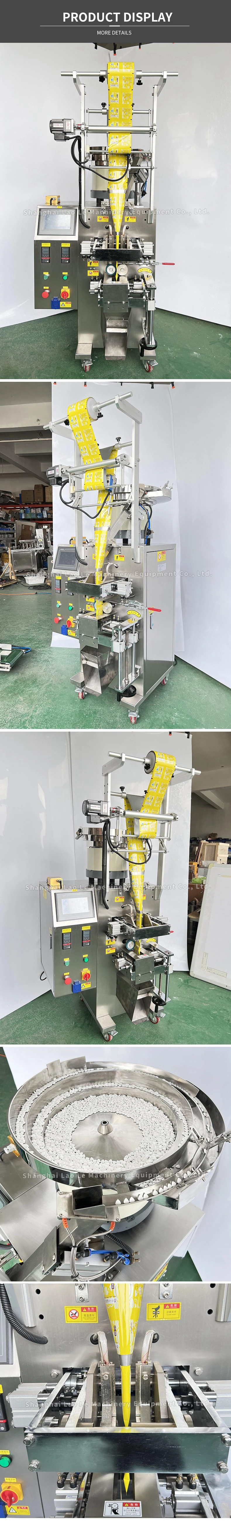 Zlg100 Automatic Food Tablet Granule Packing Machine Vibration Plate Several Grains Quantitative Weighing Packaging Filling Machine