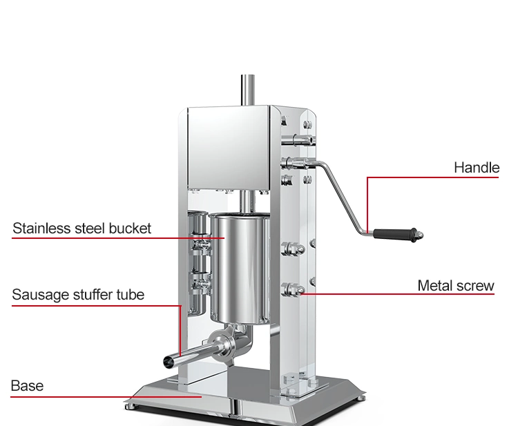 Manual Hr3l Good Price Commercial Sausage Making Machine Stainless Steel Sausage Filling Machine