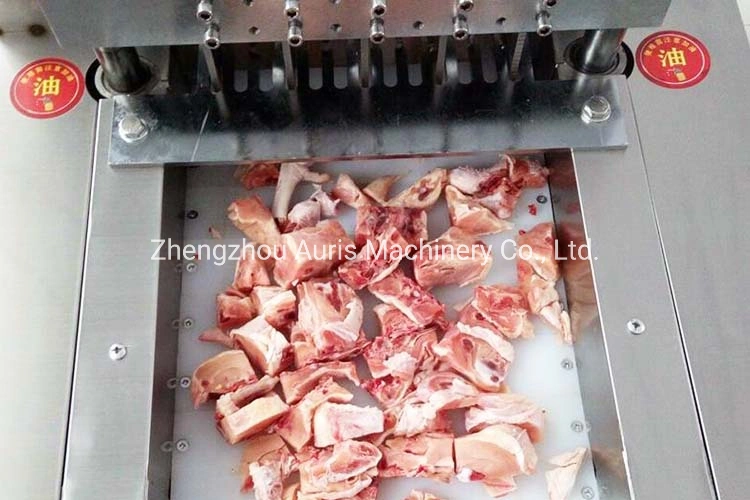 Best Quality Frozen Chicken Meat Cutter Machine Fresh Meat Cubes Slicing Dicing Chopping Machine